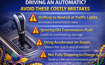 Driving an Automatic? Avoid These Costly Mistakes