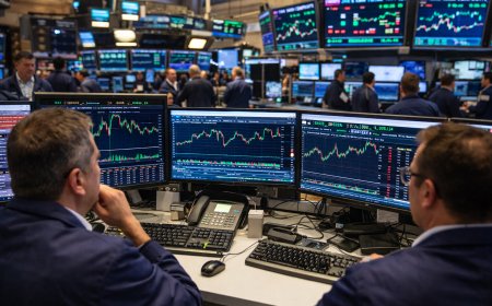 US Stock Futures Dip Slightly as Investors Assess Tech Earnings and Rate Outlook