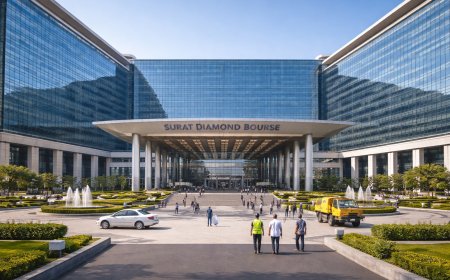 Surat Diamond Bourse Sees Surge in New Offices as Traders Shift Operations
