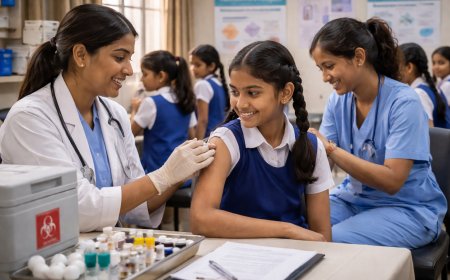 India Set to Launch Nationwide HPV Vaccination Drive for Girls
