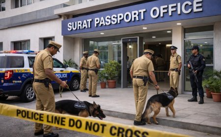 Bomb Threat Email Triggers Evacuation at Surat Passport Office