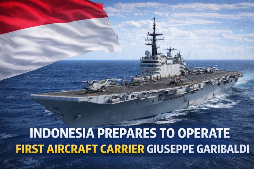 Indonesia Moves Closer to Operating Its First Aircraft Carrier