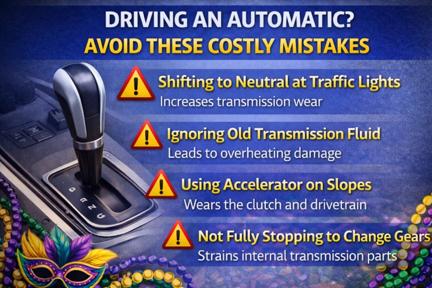 Driving an Automatic? Avoid These Costly Mistakes