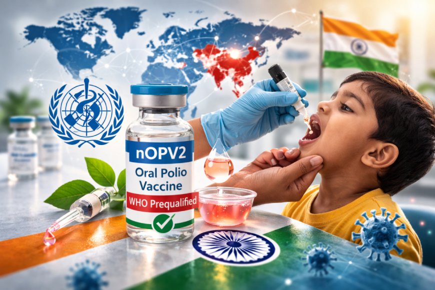 India’s Biological E Novel Oral Polio Vaccine Type 2 Achieves WHO Prequalification
