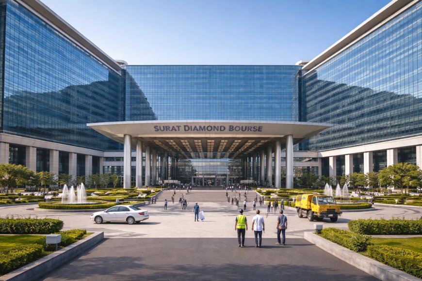 Surat Diamond Bourse Sees Surge in New Offices as Traders Shift Operations