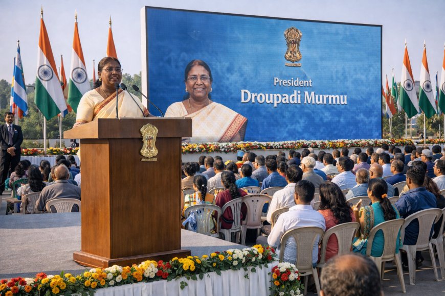 President Murmu Highlights Unity for Maharashtra's Development in Nagpur Address